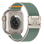 반사 우산 버클 직조 나일론 시계 밴드, Apple Watch 49mm / 46mm / 45mm / 44mm용, Apple Watch 42mm / 41mm / 40mm / 38mm용