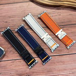 반사 우산 버클 직조 나일론 시계 밴드, Apple Watch 49mm / 46mm / 45mm / 44mm용, Apple Watch 42mm / 41mm / 40mm / 38mm용
