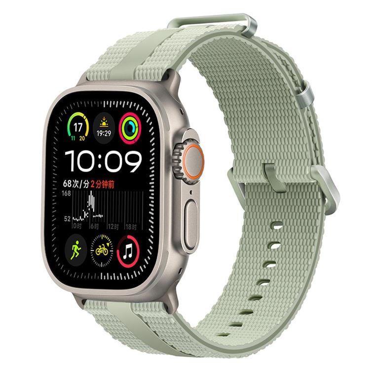 라인 패턴 실리콘 시계줄, 애플 워치 46mm / 49mm / 45mm / 44mm용, 애플 워치 42mm / 41mm / 40mm / 38mm용