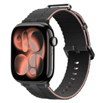 라인 패턴 실리콘 시계줄, 애플 워치 46mm / 49mm / 45mm / 44mm용, 애플 워치 42mm / 41mm / 40mm / 38mm용