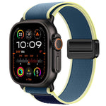 자석 버클 트레일 루프 나일론 시계줄, 애플 워치 46mm / 49mm / 45mm / 44mm용, 애플 워치 42mm / 41mm / 40mm / 38mm용