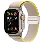 자석 버클 트레일 루프 나일론 시계줄, 애플 워치 46mm / 49mm / 45mm / 44mm용, 애플 워치 42mm / 41mm / 40mm / 38mm용