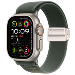 자석 버클 트레일 루프 나일론 시계줄, 애플 워치 46mm / 49mm / 45mm / 44mm용, 애플 워치 42mm / 41mm / 40mm / 38mm용