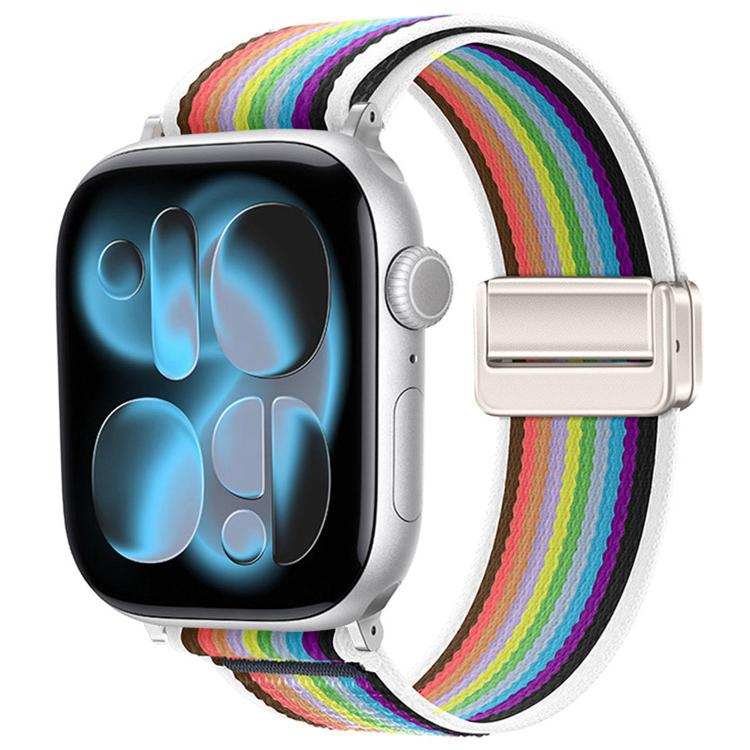 자석 버클 트레일 루프 나일론 시계줄, 애플 워치 46mm / 49mm / 45mm / 44mm용, 애플 워치 42mm / 41mm / 40mm / 38mm용
