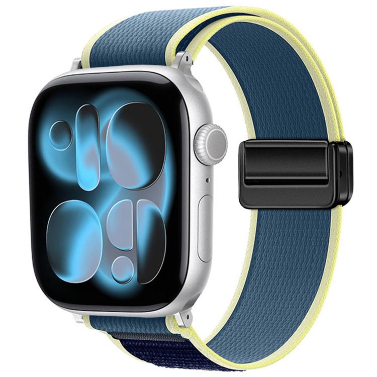자석 버클 트레일 루프 나일론 시계줄, 애플 워치 46mm / 49mm / 45mm / 44mm용, 애플 워치 42mm / 41mm / 40mm / 38mm용