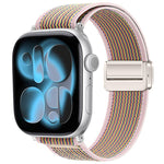 자석 버클 트레일 루프 나일론 시계줄, 애플 워치 46mm / 49mm / 45mm / 44mm용, 애플 워치 42mm / 41mm / 40mm / 38mm용