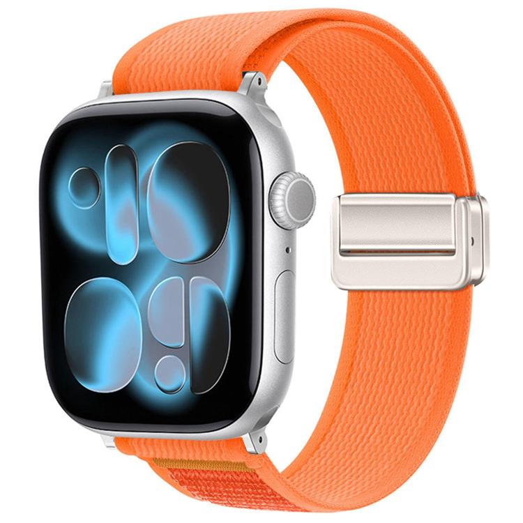 자석 버클 트레일 루프 나일론 시계줄, 애플 워치 46mm / 49mm / 45mm / 44mm용, 애플 워치 42mm / 41mm / 40mm / 38mm용