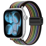 자석 버클 트레일 루프 나일론 시계줄, 애플 워치 46mm / 49mm / 45mm / 44mm용, 애플 워치 42mm / 41mm / 40mm / 38mm용