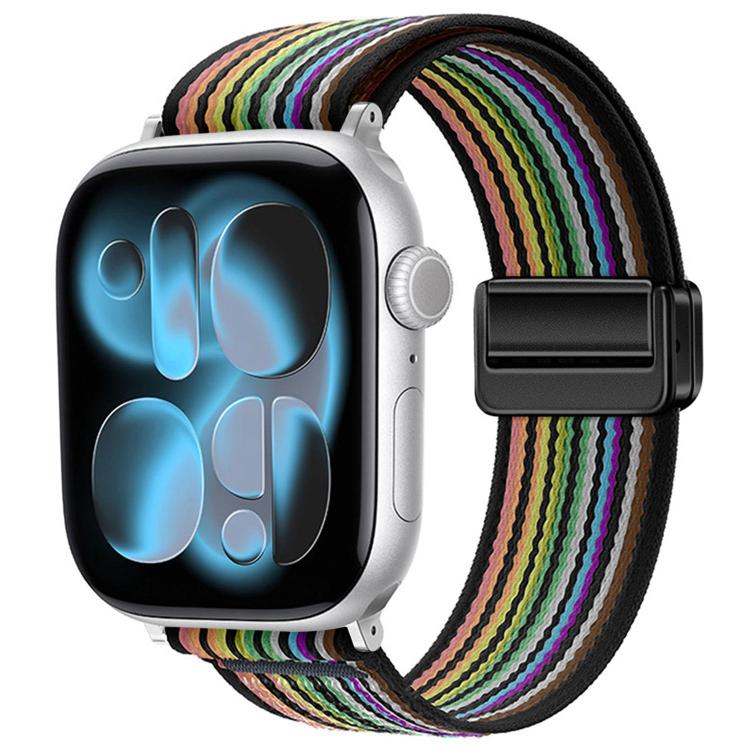 자석 버클 트레일 루프 나일론 시계줄, 애플 워치 46mm / 49mm / 45mm / 44mm용, 애플 워치 42mm / 41mm / 40mm / 38mm용