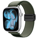 자석 버클 트레일 루프 나일론 시계줄, 애플 워치 46mm / 49mm / 45mm / 44mm용, 애플 워치 42mm / 41mm / 40mm / 38mm용