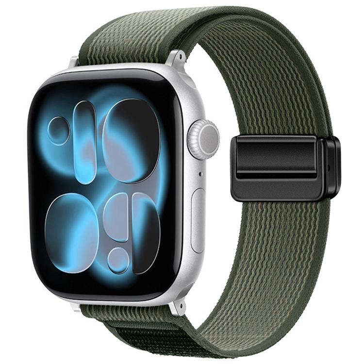 자석 버클 트레일 루프 나일론 시계줄, 애플 워치 46mm / 49mm / 45mm / 44mm용, 애플 워치 42mm / 41mm / 40mm / 38mm용