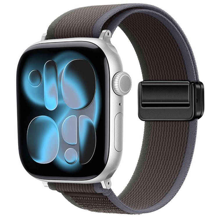 자석 버클 트레일 루프 나일론 시계줄, 애플 워치 46mm / 49mm / 45mm / 44mm용, 애플 워치 42mm / 41mm / 40mm / 38mm용
