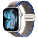 자석 버클 트레일 루프 나일론 시계줄, 애플 워치 46mm / 49mm / 45mm / 44mm용, 애플 워치 42mm / 41mm / 40mm / 38mm용