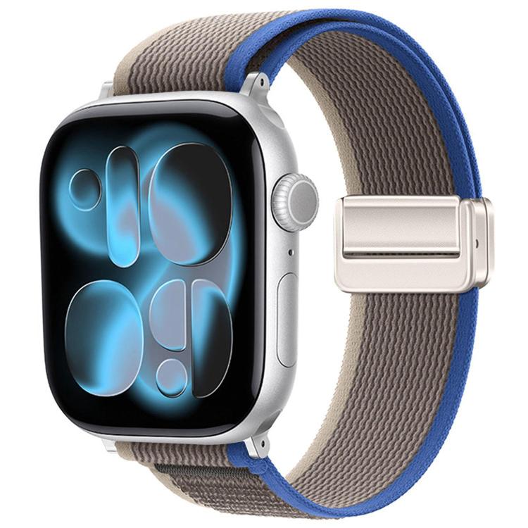 자석 버클 트레일 루프 나일론 시계줄, 애플 워치 46mm / 49mm / 45mm / 44mm용, 애플 워치 42mm / 41mm / 40mm / 38mm용