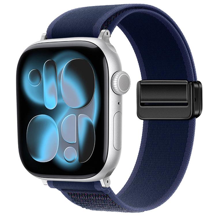 자석 버클 트레일 루프 나일론 시계줄, 애플 워치 46mm / 49mm / 45mm / 44mm용, 애플 워치 42mm / 41mm / 40mm / 38mm용