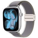 자석 버클 트레일 루프 나일론 시계줄, 애플 워치 46mm / 49mm / 45mm / 44mm용, 애플 워치 42mm / 41mm / 40mm / 38mm용