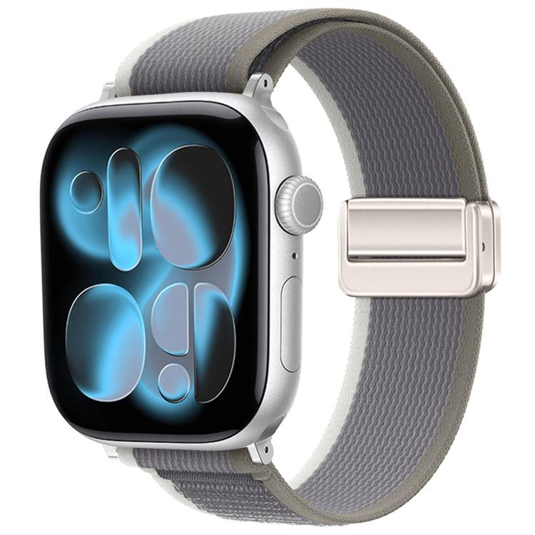 자석 버클 트레일 루프 나일론 시계줄, 애플 워치 46mm / 49mm / 45mm / 44mm용, 애플 워치 42mm / 41mm / 40mm / 38mm용