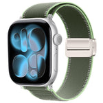 자석 버클 트레일 루프 나일론 시계줄, 애플 워치 46mm / 49mm / 45mm / 44mm용, 애플 워치 42mm / 41mm / 40mm / 38mm용