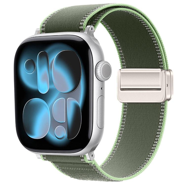 자석 버클 트레일 루프 나일론 시계줄, 애플 워치 46mm / 49mm / 45mm / 44mm용, 애플 워치 42mm / 41mm / 40mm / 38mm용