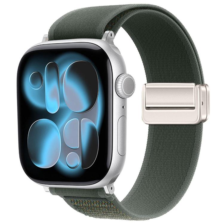 자석 버클 트레일 루프 나일론 시계줄, 애플 워치 46mm / 49mm / 45mm / 44mm용, 애플 워치 42mm / 41mm / 40mm / 38mm용