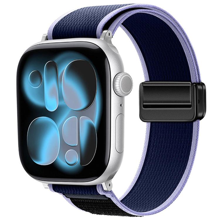 자석 버클 트레일 루프 나일론 시계줄, 애플 워치 46mm / 49mm / 45mm / 44mm용, 애플 워치 42mm / 41mm / 40mm / 38mm용