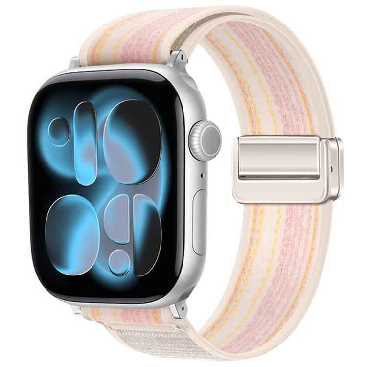 자석 버클 트레일 루프 나일론 시계줄, 애플 워치 46mm / 49mm / 45mm / 44mm용, 애플 워치 42mm / 41mm / 40mm / 38mm용