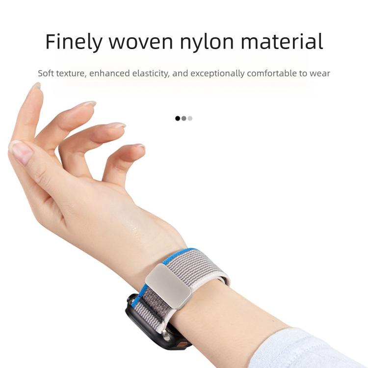 자석 버클 트레일 루프 나일론 시계줄, 애플 워치 46mm / 49mm / 45mm / 44mm용, 애플 워치 42mm / 41mm / 40mm / 38mm용
