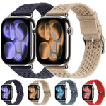 오픈워크 니트 짜임 시계줄, 애플 워치 46mm / 49mm / 45mm / 44mm용, 애플 워치 42mm / 41mm / 40mm / 38mm용