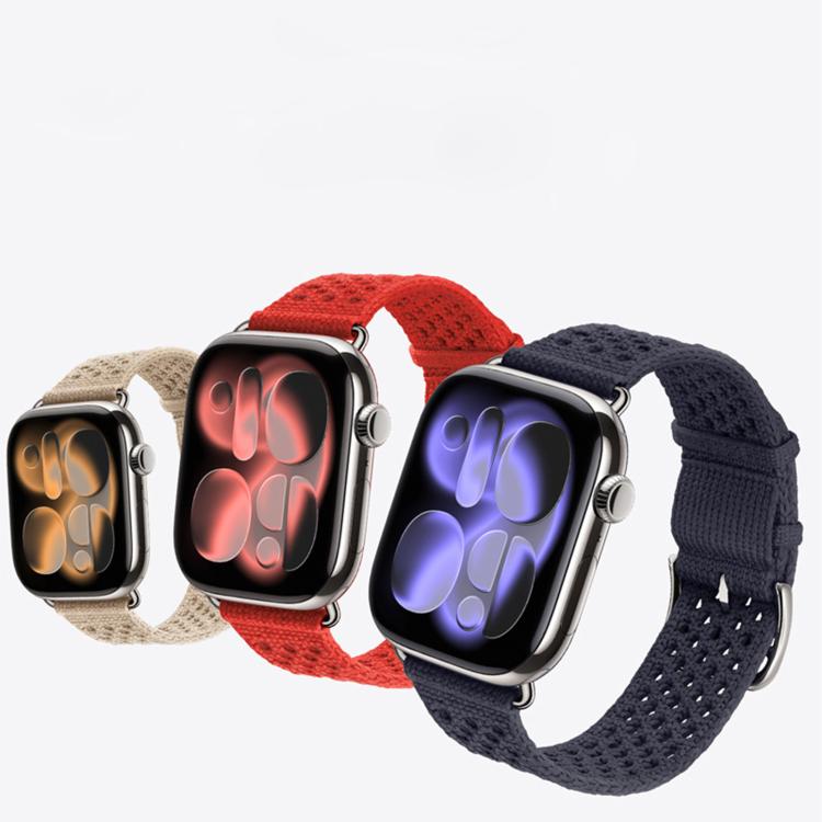 오픈워크 니트 짜임 시계줄, 애플 워치 46mm / 49mm / 45mm / 44mm용, 애플 워치 42mm / 41mm / 40mm / 38mm용
