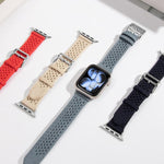 오픈워크 니트 짜임 시계줄, 애플 워치 46mm / 49mm / 45mm / 44mm용, 애플 워치 42mm / 41mm / 40mm / 38mm용