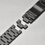 애플 워치 46mm / 49mm / 45mm / 44mm용 티타늄 합금 시계줄 세 구슬 자석 잠금장치, 애플 워치 42mm / 41mm / 40mm / 38mm용