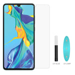 UV 액체 곡면 풀 글루 풀 스크린 강화유리, 갤럭시 S8(1개), 갤럭시 S8 PLUS(1개), 갤럭시 S9(1개), 갤럭시 S9+(1개), 갤럭시 노트 8, 갤럭시 노트 9, 갤럭시 S10 5G(1개), 화웨이 P20 라이트, 화웨이 P30용