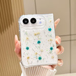 Gypsophila Flowers Pattern TPU Protective Phone Case, For iPhone Duo