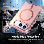 Bright Shadow Magnetic Discolor Phone Case, For iPhone Duo