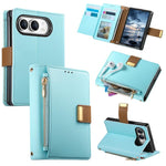 Buckle Zipper Wallet Leather Phone Case, For iPhone Duo