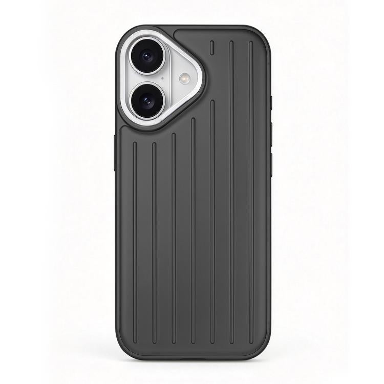 3-in-1 Metallic Paint Striped Phone Case, For iPhone 17, For iPhone 16 Pro Max, For iPhone 16 Pro, For iPhone 16, For iPhone 15 Pro Max, For iPhone 15 Pro, For iPhone 15, For iPhone 14, For iPhone 14 Pro