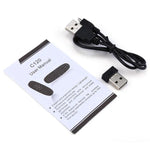 C120 2.4G 미니 키보드 무선 리모컨 마우스, 3-자이로 & 3-중력 센서 탑재, PC / HTPC / IPTV / 스마트 TV 및 안드로이드 TV 박스 등용