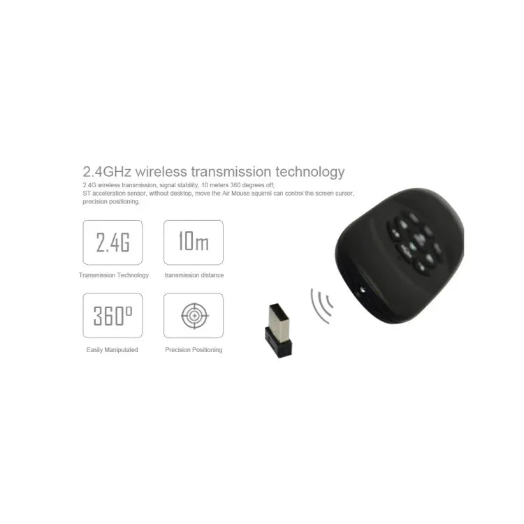 C120 2.4G 미니 키보드 무선 리모컨 마우스, 3-자이로 & 3-중력 센서 탑재, PC / HTPC / IPTV / 스마트 TV 및 안드로이드 TV 박스 등용