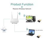 EDUP EP-N8566 150Mbps 802.11N 미니 드라이브 프리 USB 네트워크 어댑터, EP-N8566