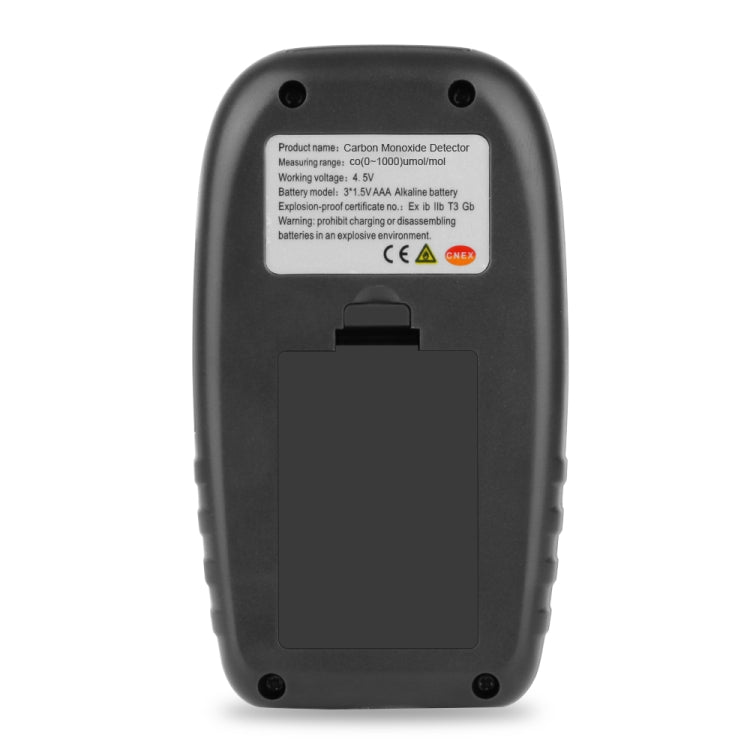 WINTACT WT8825 일산화탄소 감지기 독립 CO 가스 센서 경고 고감도 중독 경보 감지기, WT8825