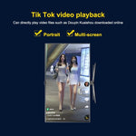 JEDX 4K HD 플레이어 단일 광고 기기 전원 켜짐 자동 루프 재생 비디오 PPT 가로 및 세로 화면 U 디스크 SD 재생, US, EU, UK