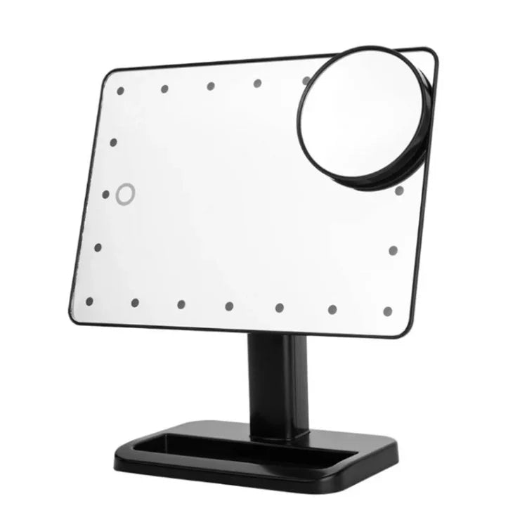 휴대용 LED 터치 센서 거울 램프 데스크탑 보조 조명