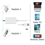 USB C to 마그네틱 맥세이프 어댑터, 맥세이프 to 타입 C 충전 변환 어댑터, 맥북 프로/에어, 닌텐도 스위치, 휴대폰 및 기타 USB C 기기 호환