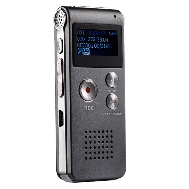 SK-012 8GB 음성 녹음기 USB 전문 디지털 오디오 WAV MP3 플레이어 VAR 기능 포함, SK-012 8GB