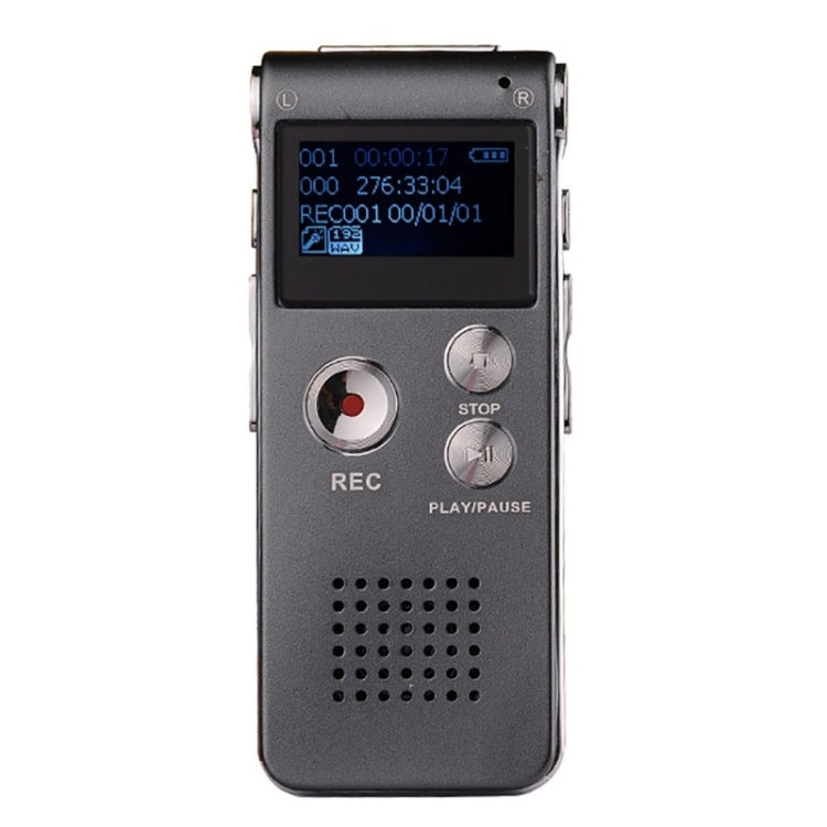SK-012 8GB 음성 녹음기 USB 전문 디지털 오디오 WAV MP3 플레이어 VAR 기능 포함, SK-012 8GB