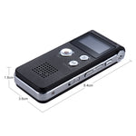 SK-012 8GB 음성 녹음기 USB 전문 디지털 오디오 WAV MP3 플레이어 VAR 기능 포함, SK-012 8GB
