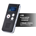 SK-012 8GB 음성 녹음기 USB 전문 디지털 오디오 WAV MP3 플레이어 VAR 기능 포함, SK-012 8GB