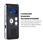 SK-012 8GB 음성 녹음기 USB 전문 디지털 오디오 WAV MP3 플레이어 VAR 기능 포함, SK-012 8GB