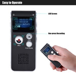 SK-012 8GB 음성 녹음기 USB 전문 디지털 오디오 WAV MP3 플레이어 VAR 기능 포함, SK-012 8GB