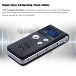 SK-012 8GB 음성 녹음기 USB 전문 디지털 오디오 WAV MP3 플레이어 VAR 기능 포함, SK-012 8GB